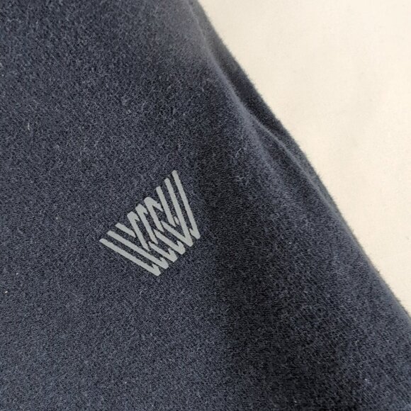 Mack Weldon Men's Blue Sweatpants Elastic Waist Drawstring Zipped Pocket, Medium - Picture 6 of 9